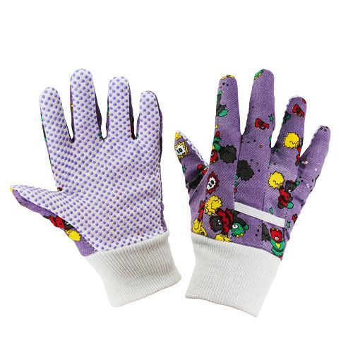 Floristik24 Záhradné rukavice Kixx fialová veľkosť 6