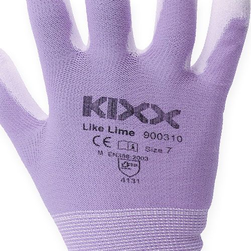 položky Záhradné rukavice Kixx veľkosť 7 biele, lila