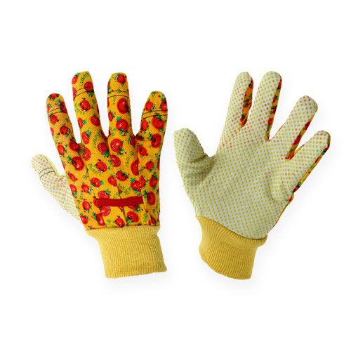 Floristik24 Záhradné rukavice Kixx s ovocným motívom veľkosť 8