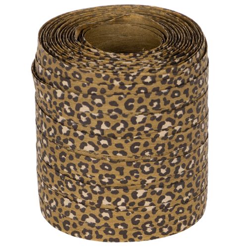 Kučeravá stuha, leopardí vzor,