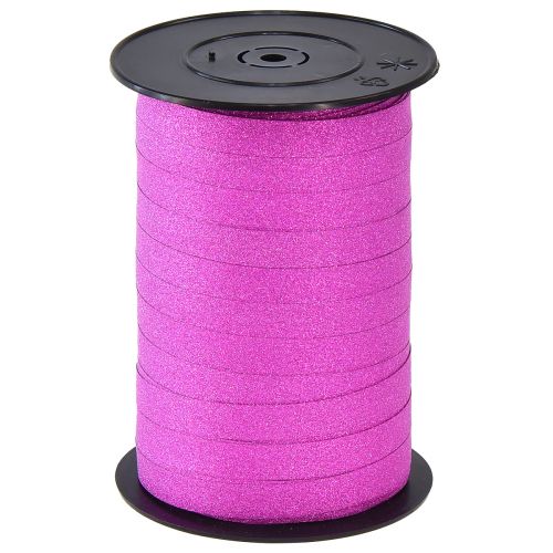 Darčeková stuha s Glitter Magnetico Metallic Pink 10mm 100m