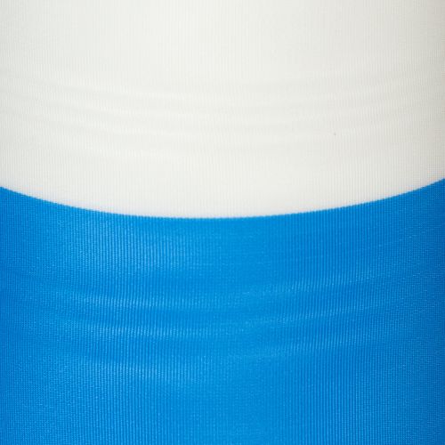 Veniec v modro-bielej moaré 125 mm – Vysokokvalitná smútočná a dekoračná stuha, národná stuha s elegantným vzhľadom, kotúč 25 m | Floristik24.sk