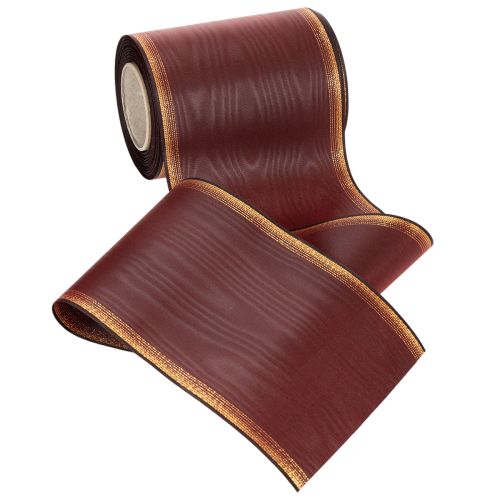 Stuha do venca Bordeaux Moiré 125mm ozdobná stuha | Floristik24.sk