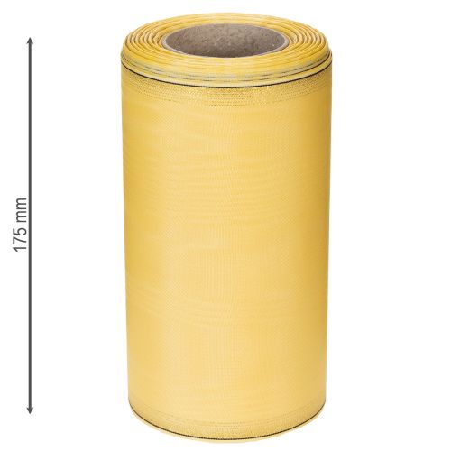 položky Vencová stuha moaré vencová stuha žltá 175 mm 25 m