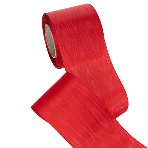 položky Červená stuha na veniec 75 mm x 25 m - Pohrebná kvetinárstva a dekorácie, Robustná stuha na písmo
