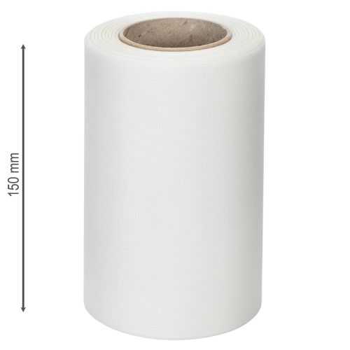 položky Biela stuha na veniec 150 mm 25 m