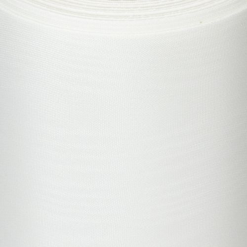 položky Biela stuha na veniec pre pohrebné kvetinárstvo, šírka 175 mm, dĺžka 25 m, vysoko kvalitná acetátová stuha