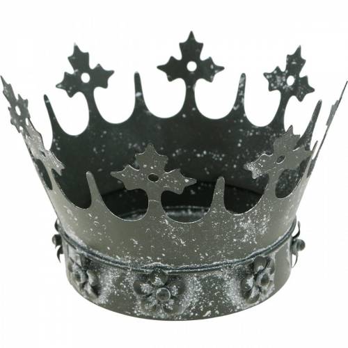 Dekorácia na stôl, ozdobná korunka, kvetinový kovový lampáš, kvetináč, kovová dekorácia