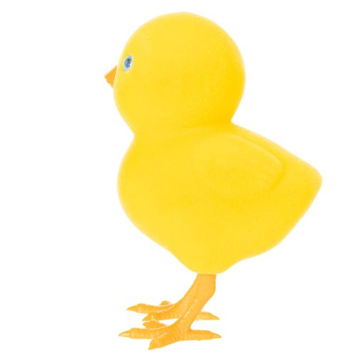 položky Veľkonočná dekorácia kuriatka, dekorácia na stôl, opakovane použiteľná dekorácia do obývačky, 16 cm, 2 kusy