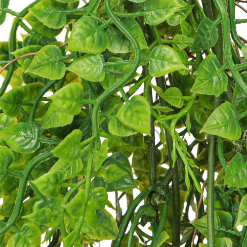 položky Umelý hrachor juta na zavesenie zelená výška 80 cm