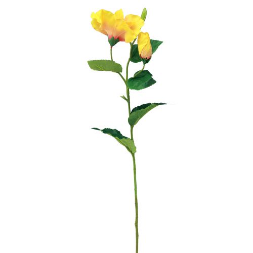 Floristik24 Umelé kvety Ibištek žltý 62cm