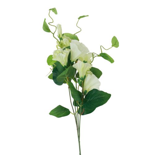 Floristik24 Petúnie umelé záhradné kvety biele 85cm