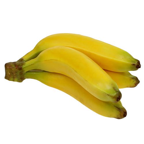 Floristik24 Umelý banánový zväzok žltý 23cm