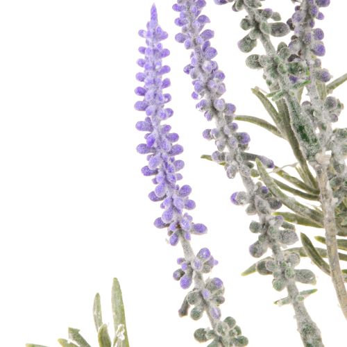položky Umelá levanduľa Umelé rastliny fialová 38cm 3 zväzok 9ks