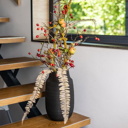 položky Umelé rastliny papraď rozvetvené biele krémové, dĺžka 120 cm