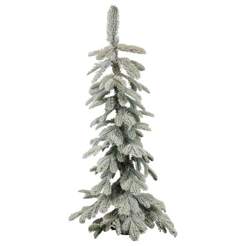 Umelý vianočný stromček zasnežená dekorácia 62cm