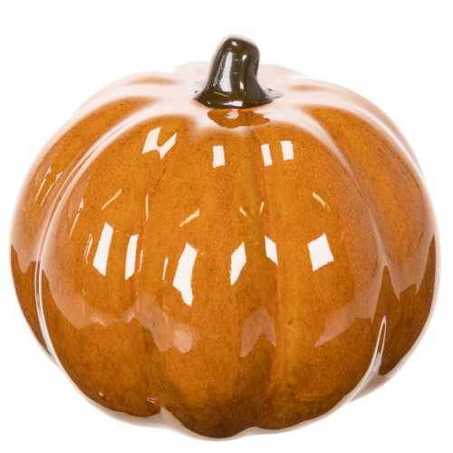 Keramická tekvica LED Halloween dekorácia malá 10 cm | Floristik24.sk