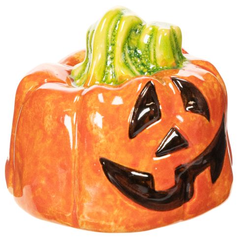 Dekoratívna keramická figúrka tekvice na jeseň a Halloween, 8 cm kúpiť | Floristik24.sk