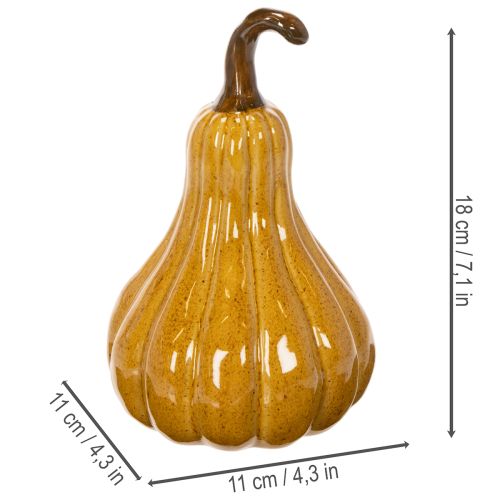 Dekoratívna tekvica na stolovú dekoráciu Halloween 18 cm | Floristik24.sk