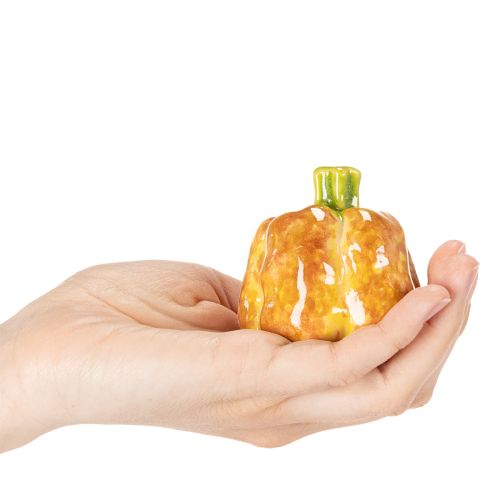 Dekoratívne tekvice na jesennú výzdobu stola, 6 cm, 2 kusy | Floristik24.sk