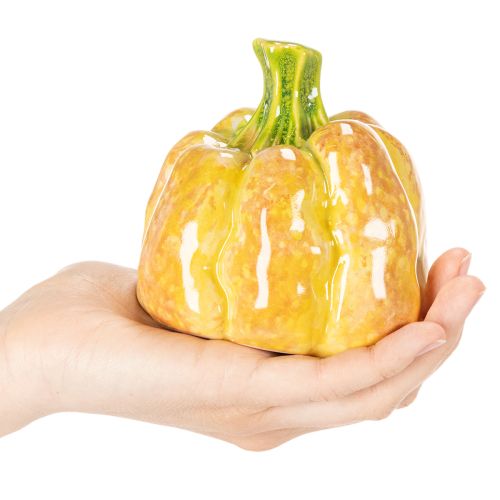 Figúrka tekvice na jesennú dekoráciu stola, jesenná dekorácia, 10 cm, 2 kusy | Floristik24.sk