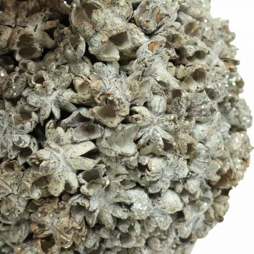 položky Vianočná dekorácia Vianočná guľa biela snehová guľa Ø10cm