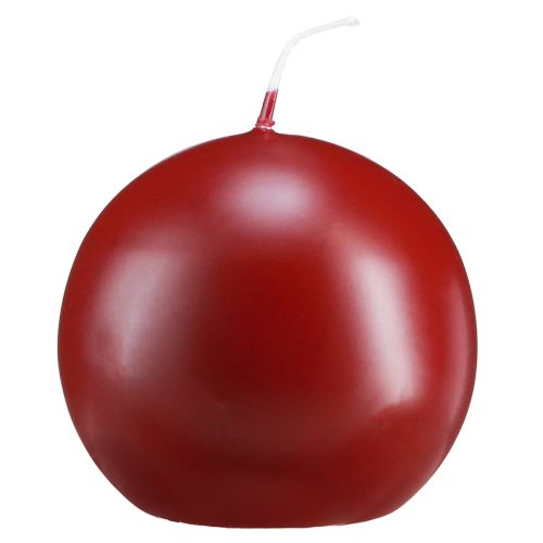 položky Vianočné dekorácie guľové sviečky 60mm antická červená 16 ks