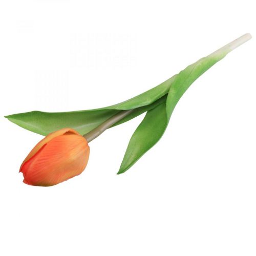položky Umelý kvet Tulipán Orange Real Touch jarný kvet V21cm