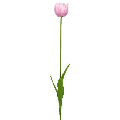 položky Umelé tulipány staroružové plnené 84cm - 85cm 3ks