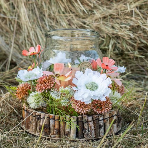 položky Umelé kvety ružová allium dekorácia okrasná cibuľa 34cm 3ks v zväzku