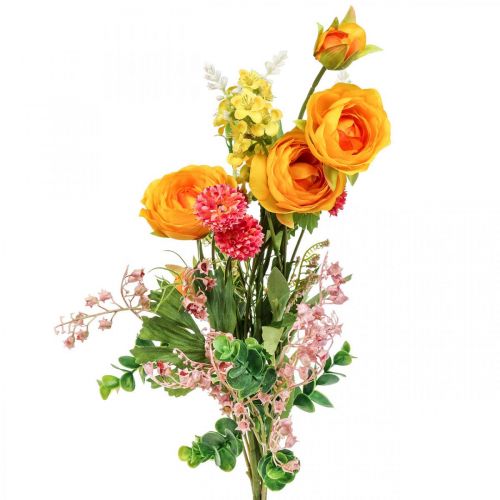 Floristik24 Umelá kytica Umelé ruže Lúčne kvety 59cm