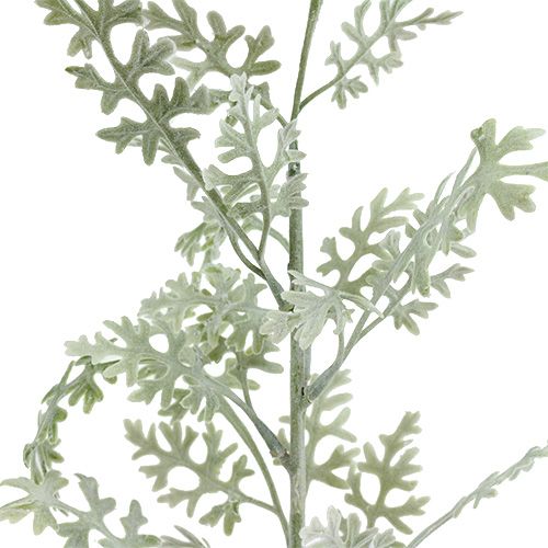 položky Umelé rastliny strieborný list bielo-zelený 40cm 6ks