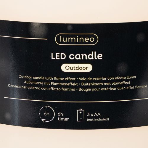 Veľká LED sviečka na batérie s