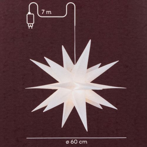 LED hviezda Vianočná hviezda