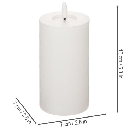 LED stĺpová sviečka,