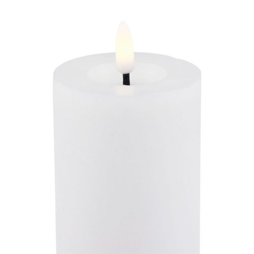 položky LED sviečka s časovačom pohyblivý plameň sviečky z pravého vosku 19cm