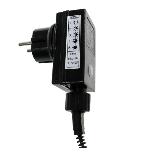 položky LED svetelná reťaz 144 čierna, teplá biela do exteriéru 1,2m