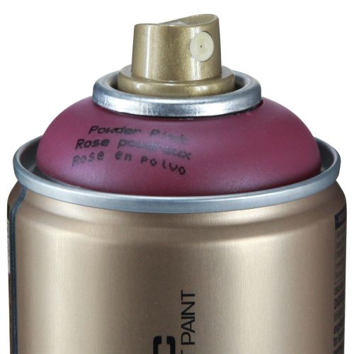 položky Akrylová prášková farba v spreji Ružová Montana Gold 400ml