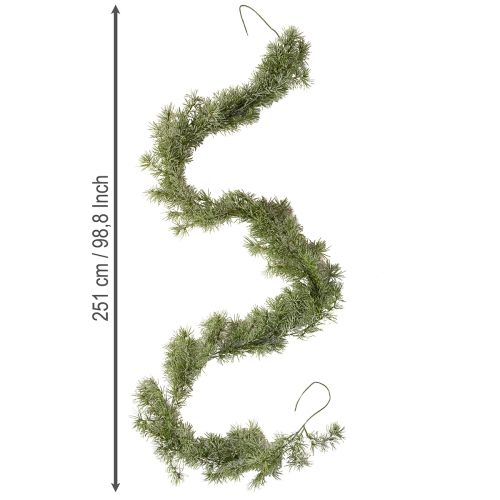 položky Dekoratívna girlanda z smrekovcového dreva pre atmosférickú dekoráciu miestnosti, 250 cm