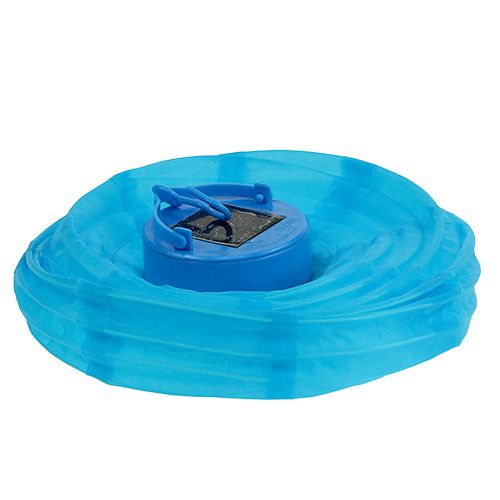 položky LED lampa so solárnym 20 cm modrá