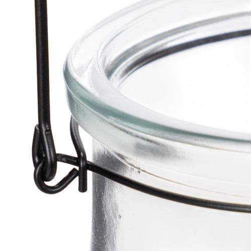 položky Sklenený lampáš pre romantickú atmosféru v záhrade alebo na terase, 18 cm