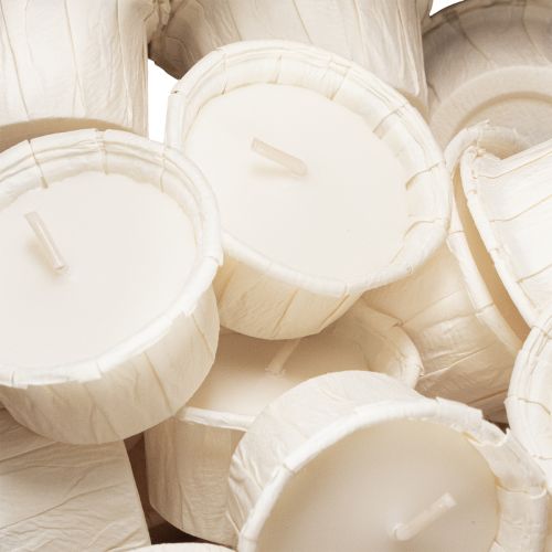 položky Čajové sviečky v papierovom obale na slávnostné príležitosti a atmosférické chvíle Light One 4cm 50ks