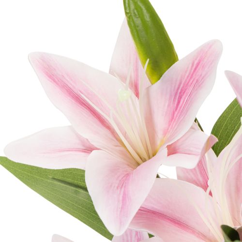 Umelý kvet ľalie, stonka, dekorácia, 68 cm, 3 kusy | Floristik24.sk