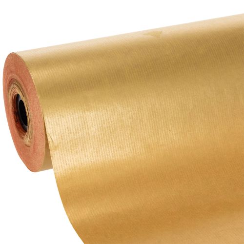 Papier na manžety v rolke, zlatý/červený, 25 cm x 100 m, kvetinárske potreby