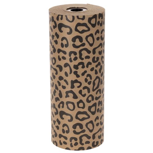 Manžetový papier, leopardí vzor, rolka 25cm 100m, darčekové balenie | Floristik24.sk