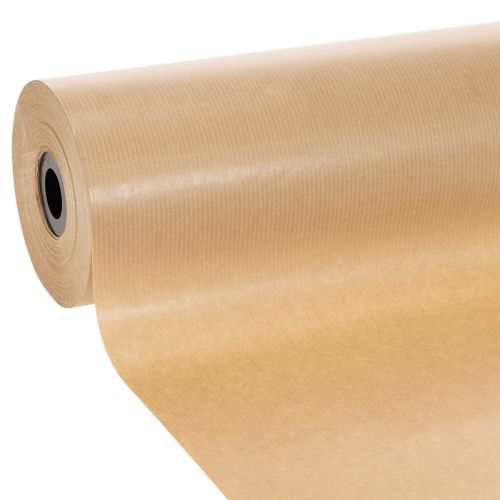 Prírodný kraftový papier na manžety, rolka 25 cm 100 m, dekoratívny papier