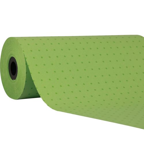 položky Manžetový papier hodvábny papier zelené bodky 25cm 100m