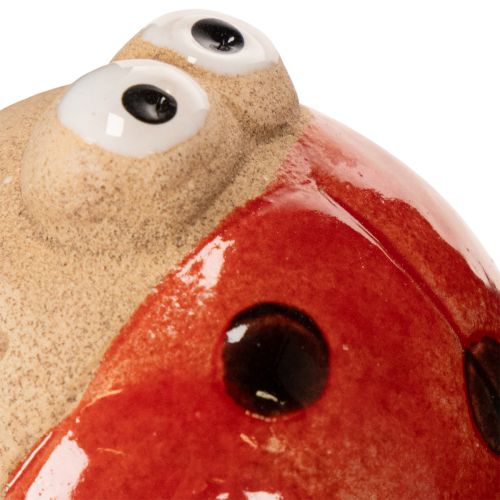 položky Záhradné kolíky v tvare lienky, ozdobný pútač na záhradnú dekoráciu, 25 cm, 4 kusy