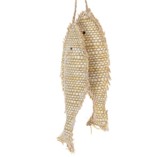 Námornícka závesná dekorácia, ozdobná rybka na zavesenie, V32 cm | Floristik24.sk