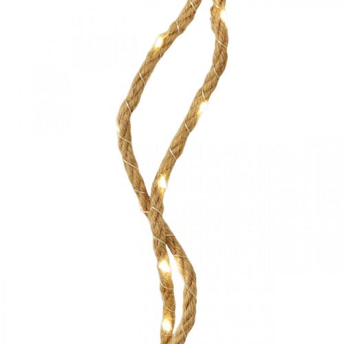 Floristik24 LED šnúra na osvetlenie v interiéri 20 micro LED teplá biela 95 cm